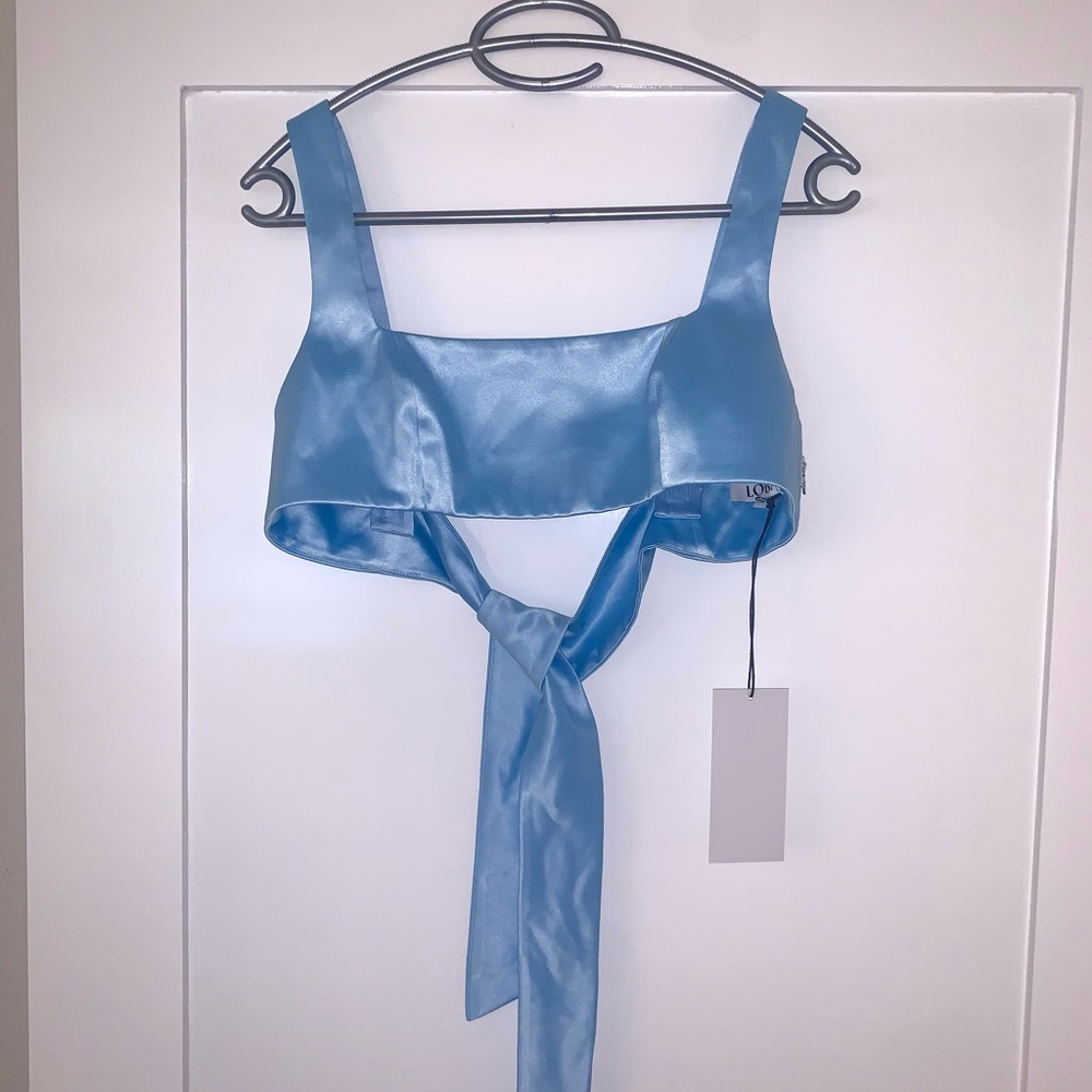 LOBA Lucia top in Baby Blue NWT - Picture 3 of 3